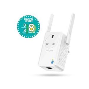 TP LINK TL-WA860RE 300Mbps WiFi Range Extender with AC Passthrough (TL-WA860RE)