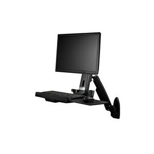 StarTech.com Wall Mounted Sit Stand Desk (WALLSTS1)