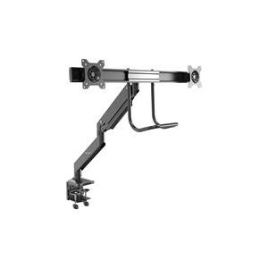 StarTech.com Dual Monitor Arm - Synced Height Adjustment - Grommet/Desk Clamp (ARMSLMBARDUO)