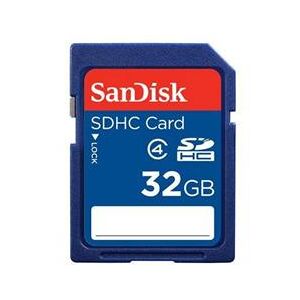 SanDisk Standard - Flash memory card - 32 GB - Class 4 - SDHC (SDSDB-032G-B35)
