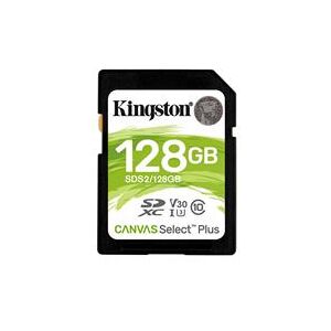 Kingston 128GB Canvas Select Plus SD Card (SDS2/128GB)