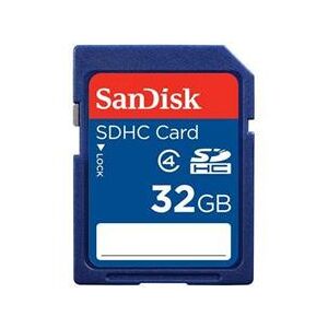 SanDisk Standard - Flash memory card - 32 GB - Class 4 - SDHC (SDSDB-032G-B35)