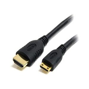 StarTech.com 0.5m High Speed HDMI Cable with Ethernet - HDMI to HDMI Mini- M/M (HDACMM50CM)