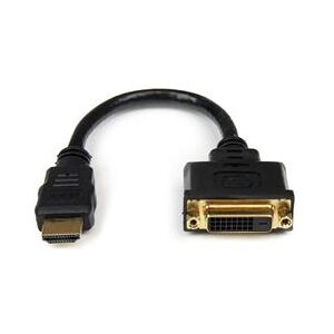 StarTech.com 8in HDMI to DVI-D Video Cable Adapter - HDMI Male to DVI Female (HDDVIMF8IN)