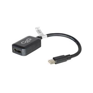 C2G 20cm Mini DisplayPort Male to HDMI Female Adapter Black (84313)