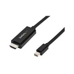 StarTech.com Mini DisplayPort to HDMI Cable - 4K 30Hz - 3m (MDP2HDMM3MB)