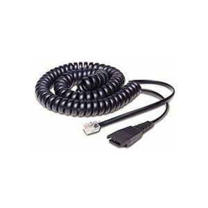 Jabra Jabra QD cord, coiled, RJ9 plug (8800-01-01)