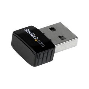 StarTech.com USB 2.0 300 Mbps Mini Wireless-N Network Adapter - 802.11n 2T2R WiFi Adapter (USB300WN2X2C)