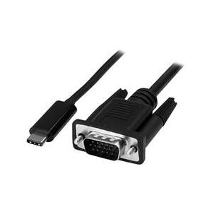 StarTech.com 1m USB-C to VGA Cable (CDP2VGAMM1MB)