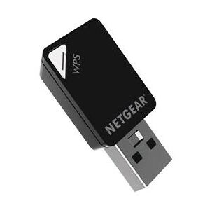 NetGear A6100-100PES AC600 WiFi USB Mini Adapter 802.11 ac/n (A6100-100PES)