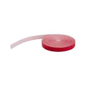 StarTech.com 25ft. Hook and Loop Roll - Red - Reusable (HKLP25RD)