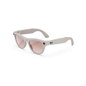 Ray-Ban   Meta Skyler Smart Glasses - Shiny Chalky Grey, Gradient Cinnamon Pink (899-00699-01)