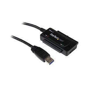 StarTech.com USB 3.0 to SATA or IDE Hard Drive Adapter Converter (USB3SSATAIDE)
