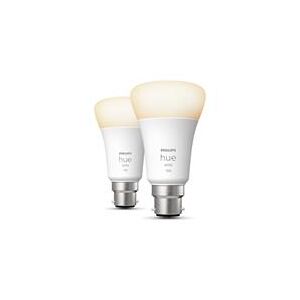 Philips Hue White 9.5W A60 B22 2-Pack (929002469302)