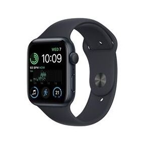 Apple Watch SE GPS + Cellular 40mm Midnight Aluminium Case with Midnight Sport Band - Regular (MNPL3B/A)