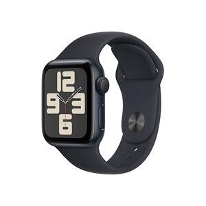 Apple Watch SE GPS 40mm Midnight Aluminium Case with Midnight Sport Band - M/L (MR9Y3QA/A)