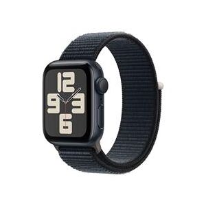Apple Watch SE GPS 40mm Midnight Aluminium Case with Midnight Sport Loop (MRE03QA/A)