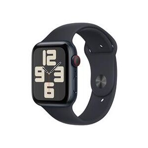 Apple Watch SE GPS + Cellular 44mm Midnight Aluminium Case with Midnight Sport Band - M/L (MRH83QA/A)