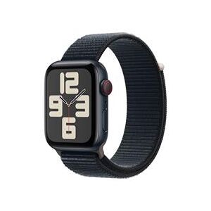 Apple Watch SE GPS + Cellular 44mm Midnight Aluminium Case with Midnight Sport Loop (MRHC3QA/A)