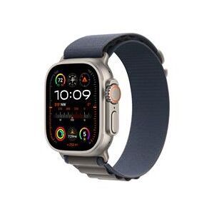 Apple Watch Ultra 2 GPS + Cellular, 49mm Titanium Case with Blue Alpine Loop - Large (MREQ3B/A)