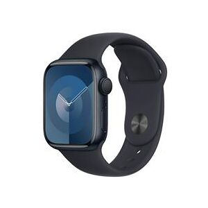 Apple Watch Series 9 GPS 41mm Midnight Aluminium Case with Midnight Sport Band - S/M (MR8W3QA/A)