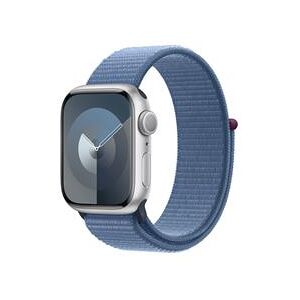 Apple Watch Series 9 GPS 41mm Silver Aluminium Case with Winter Blue Sport Loop (MR923QA/A)