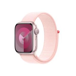 Apple Watch Series 9 GPS 41mm Pink Aluminium Case with Light Pink Sport Loop (MR953QA/A)