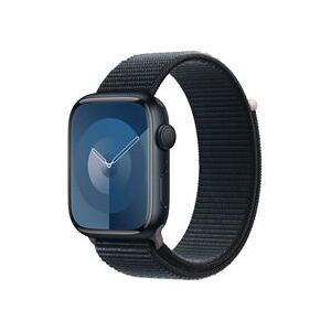 Apple Watch Series 9 GPS 45mm Midnight Aluminium Case with Midnight Sport Loop (MR9C3QA/A)