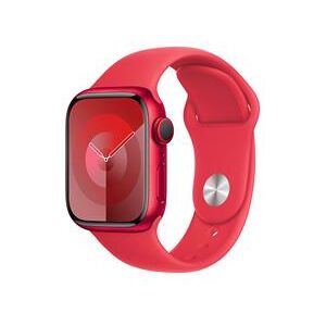 Apple Watch Series 9 GPS 41mm (PRODUCT)RED Aluminium Case with (PRODUCT)RED Sport Band - S/M (MRXG3QA/A)