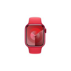 Apple Watch Series 9 GPS 41mm (PRODUCT)RED Aluminium Case with (PRODUCT)RED Sport Band - M/L (MRXH3QA/A)