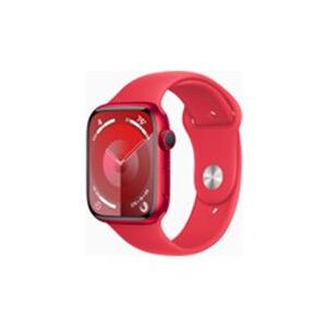 Apple Watch Series 9 GPS 45mm (PRODUCT)RED Aluminium Case with (PRODUCT)RED Sport Band - S/M (MRXJ3QA/A)