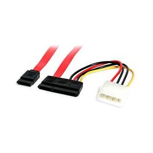 StarTech.com 18in SATA Serial ATA Data and Power Combo Cable (SATA18POW)