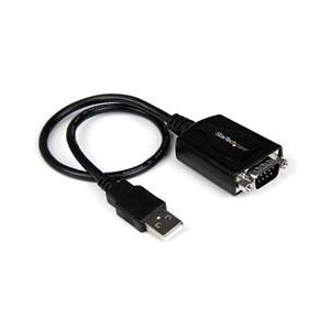 StarTech.com 1 ft USB to RS232 Serial DB9 Adapter Cable with COM Retention (ICUSB232PRO)