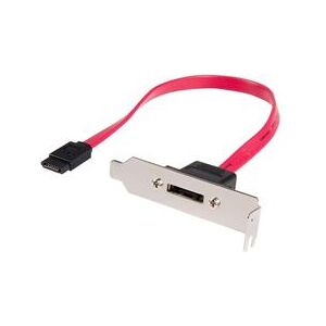 StarTech.com 1ft Low Profile SATA to eSATA Plate Adapter (ESATAPLT1LP)