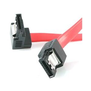 StarTech.com 12in Latching SATA to Right Angle SATA Serial ATA Cable (LSATA12RA1)