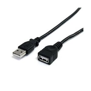 StarTech.com 10ft USB 2.0 Extension Cable A to A - M/F (USBEXTAA10BK)