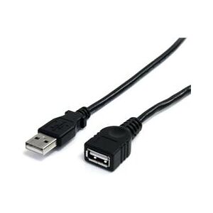 StarTech.com 6 ft Black USB 2.0 Extension Cable A to A - M/F (USBEXTAA6BK)