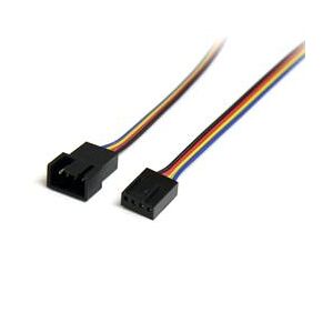 StarTech.com 12in 4 Pin Fan Power Extension Cable - M/F (FAN4EXT12)