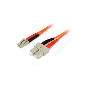 StarTech.com 1m Multimode 50/125 Duplex Fiber Patch Cable LC - SC (50FIBLCSC1)