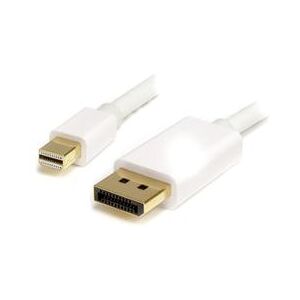 StarTech.com 3m (10 ft) White Mini DisplayPort to DisplayPort 1.2 Adapter Cable M/M - DisplayPort 4k (MDP2DPMM3MW)