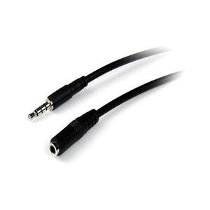 StarTech.com 2m 3.5mm 4 Position TRRS Headset Extension Cable - M/F (MUHSMF2M)