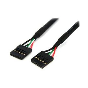 StarTech.com 24in Internal 5 pin USB IDC Motherboard Header Cable F/F (USBINT5PIN24)