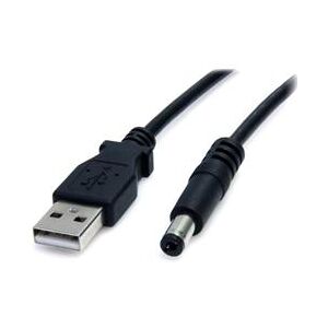 StarTech.com 2m USB to Type M Barrel Cable - USB to 5.5mm 5V DC Cable (USB2TYPEM2M)