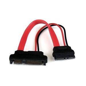 StarTech.com 6in Slimline SATA to SATA Adapter with Power - F/M (SLSATAADAP6)