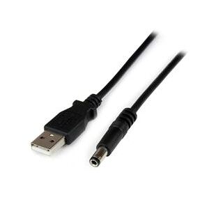 StarTech.com 1m USB to Type N Barrel 5V DC Power Cable - USB A to 5.5mm DC (USB2TYPEN1M)
