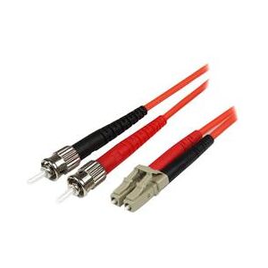 StarTech.com 5m Multimode 50/125 Duplex Fiber Patch Cable LC - ST (50FIBLCST5)