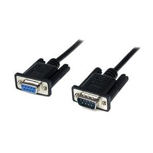 StarTech.com 2m Black DB9 RS232 Serial Null Modem Cable F/M (SCNM9FM2MBK)