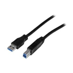 StarTech.com 2m (6 ft) Certified SuperSpeed USB 3.0 A to B Cable - M/M (USB3CAB2M)