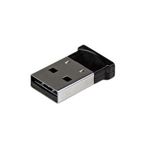 StarTech.com Mini USB Bluetooth 4.0 Adapter 50m (165ft) Class 1 EDR Wireless Dongle (USBBT1EDR4)