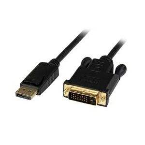 StarTech.com 6 ft DisplayPort to DVI Active Adapter Converter Cable  DP to DVI 2560x1600  Black (DP2DVIMM6BS)